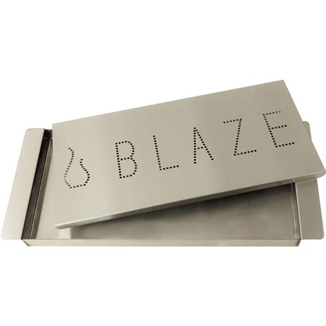 blaze stainless steel smoker box|Blaze Pro Extra Large Smoker Box.